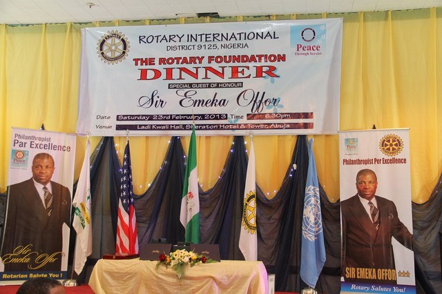 Sir Emeka Offor Honored by Rotary Foundation