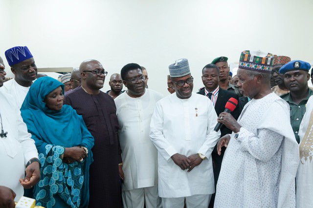 Sir Dr. Emeka Offor Inspects Waziri Alhassan Public Library in Daura