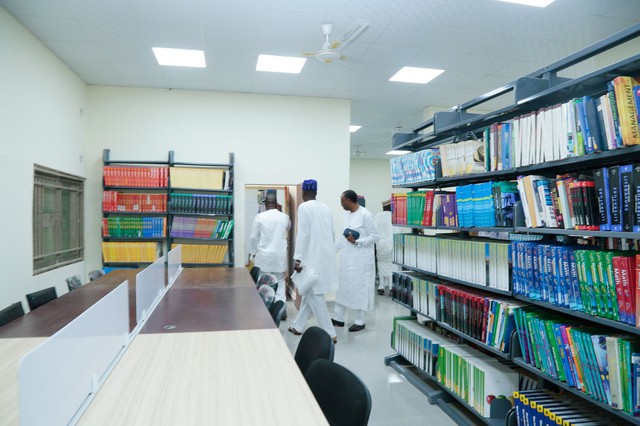 Sir Dr. Emeka Offor Inspects Waziri Alhassan Public Library in Daura