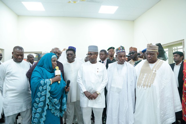 Sir Dr. Emeka Offor Inspects Waziri Alhassan Public Library in Daura