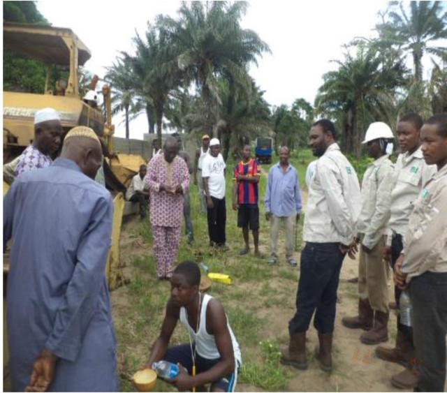 Ground breaking ceremony