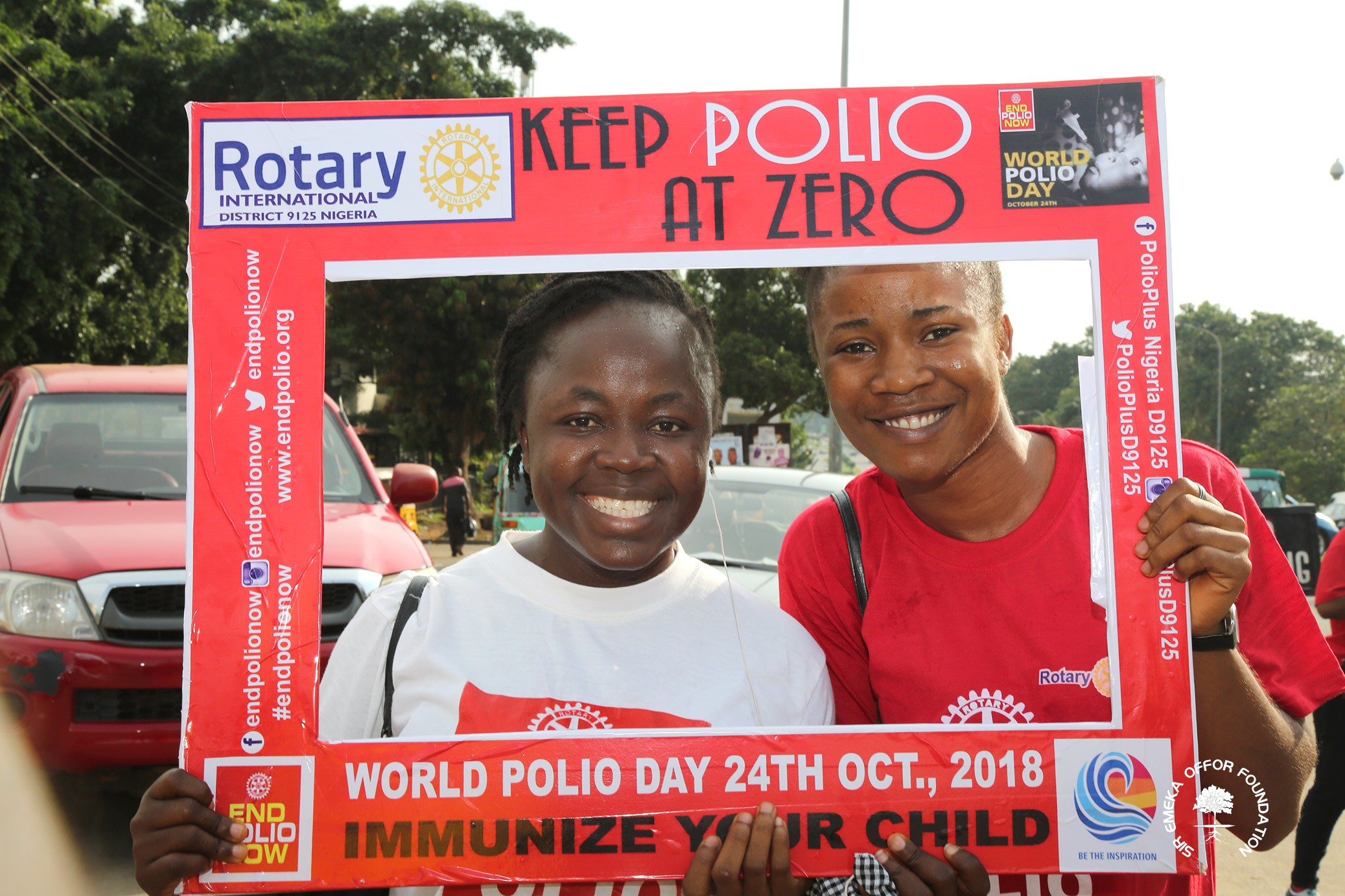 Sir Emeka Offor Foundation Joins Rotary to Mark 2018 World Polio Day