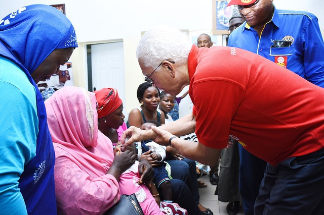 Sir Emeka Offor Foundation Joins Rotary International to mark Nigeria’s three years without wild poliovirus